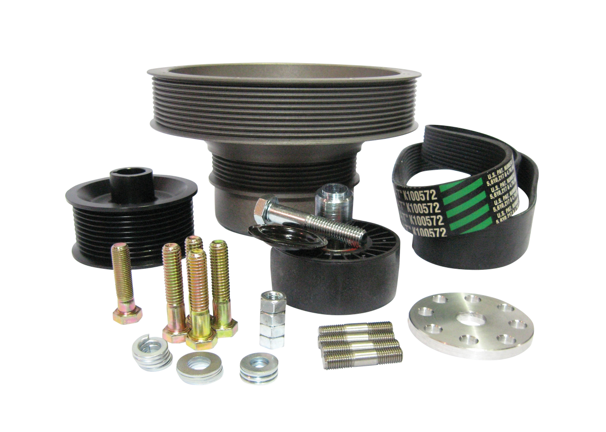Pulley Packages, 1986-1993 Ford 5.0 Mustang, Underdrive
