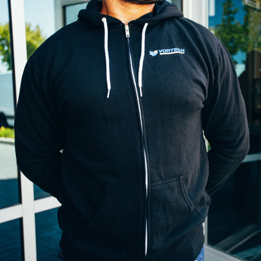 Vortech Superchargers Full Color Logo Zip-Up Hooded Sweatshirt...