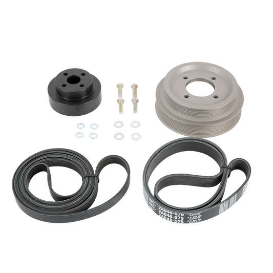 Crank Pulley Assembly, 1994-1995 Ford 5.0 Mustang
