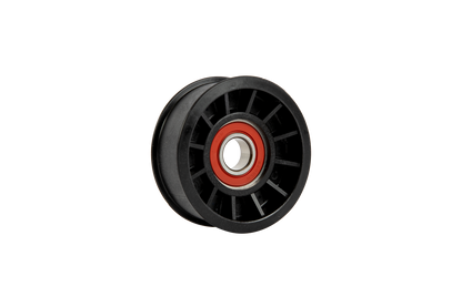 6-Rib, 3.0" Smooth, Flanged Idler Pulley