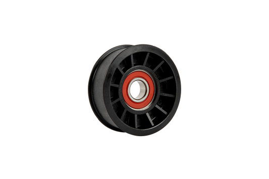 6-Rib, 3.0" Smooth, Flanged Idler Pulley