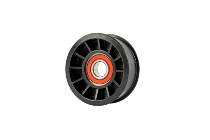 6-Rib, 3.0" Smooth, Flanged Idler Pulley