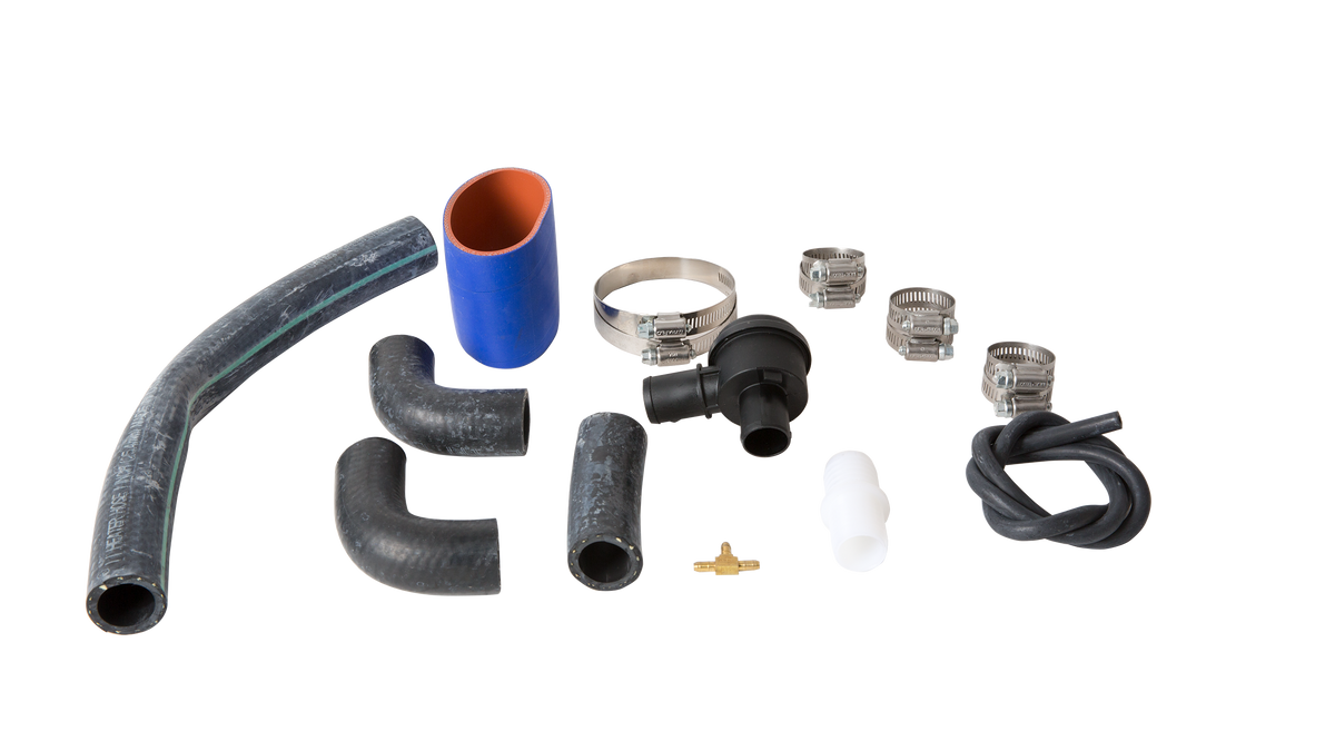 Air Discharge Assembly, Charge Cooled Systems, 1996-2004 Ford 4.6 2V Mustang w/SVO Intake