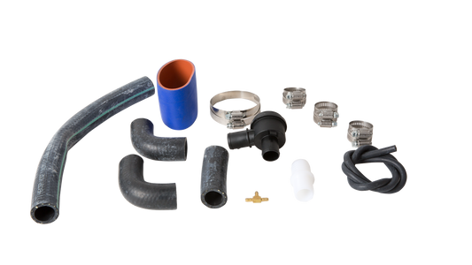 Air Discharge Assembly, Charge Cooled Systems, 1996-2004 Ford 4.6 2V Mustang w/SVO Intake
