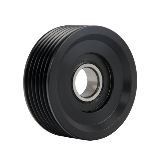 Idler Pulley, Grooved, ï»¿6-Rib, 2.6" Diameter