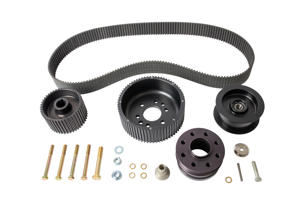 V-30 5.0L & 5.8L Small Block Ford Mounting Bracket & Cog Drive Packages