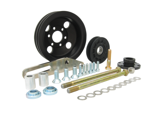 Power Steering Pump Mount Assembly, V-Belt, Small Block Chevy