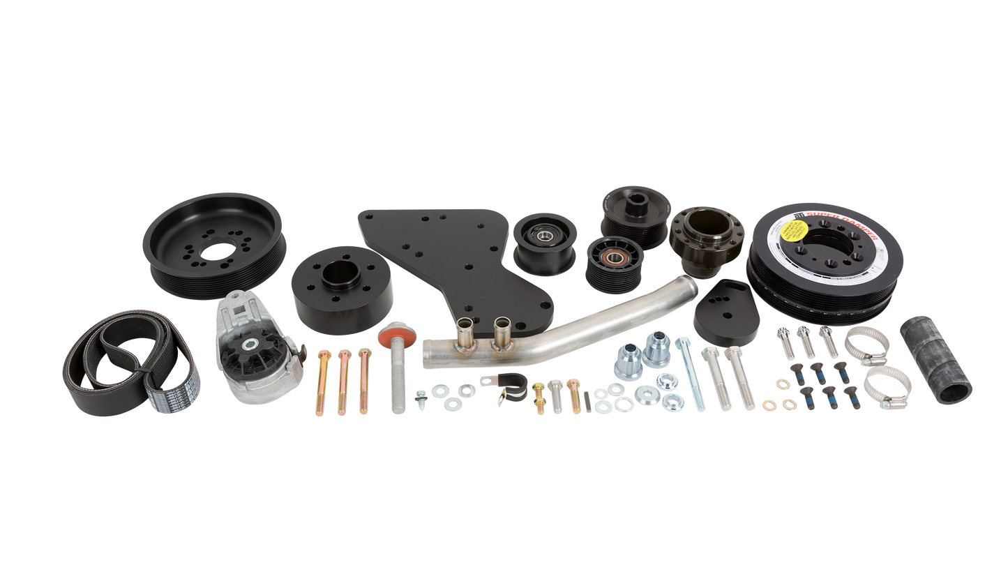 10-Rib Supercharger Drive Upgrade, 2016-2017 Chevrolet Camaro SS