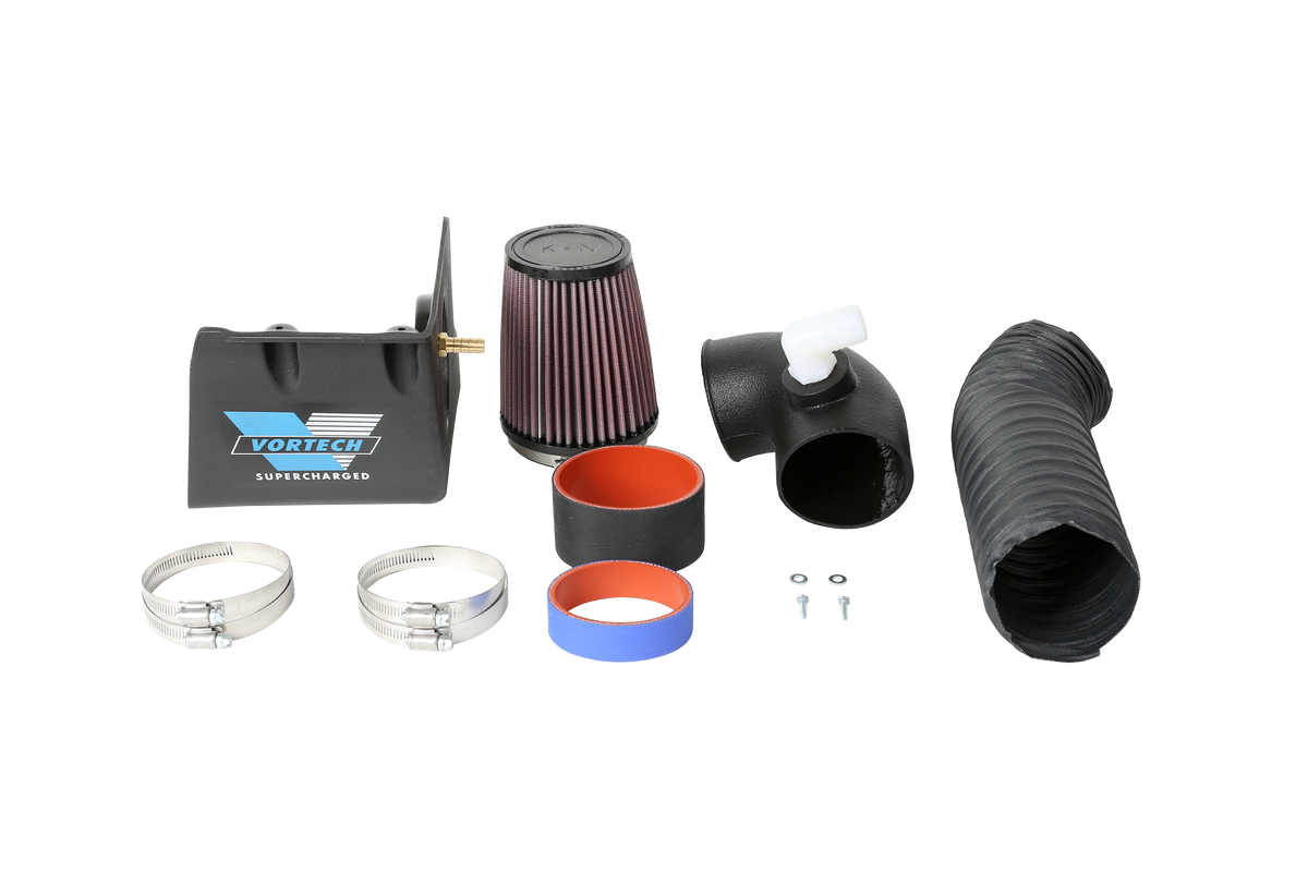 Air Inlet Assembly, Standard and H.O. Systems, 1986-1993 Ford 5.0 Mustang