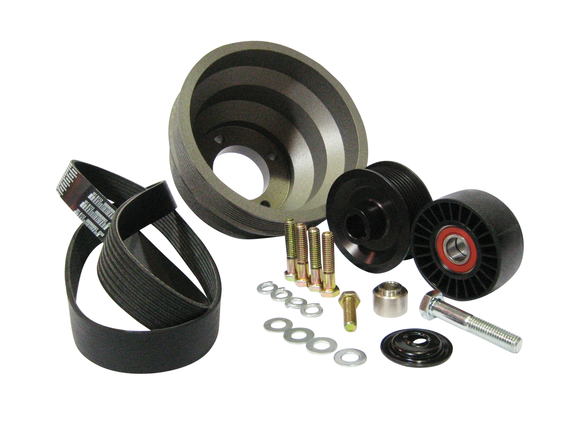 Pulley Packages, 1986-1993 Ford 5.0 Mustang, Non-Underdrive