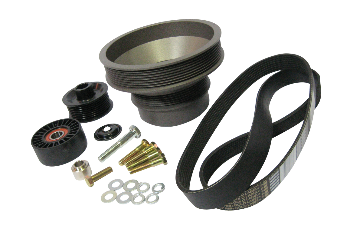 Pulley Packages, 1986-1993 Ford 5.0 Mustang, Underdrive