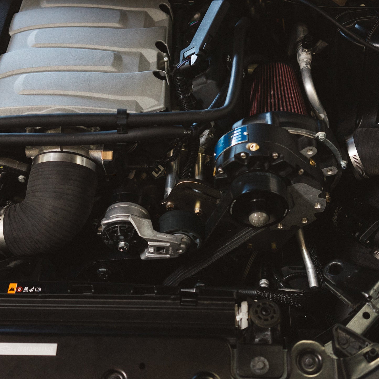 10-Rib Supercharger Drive Upgrade, 2016-2017 Chevrolet Camaro SS