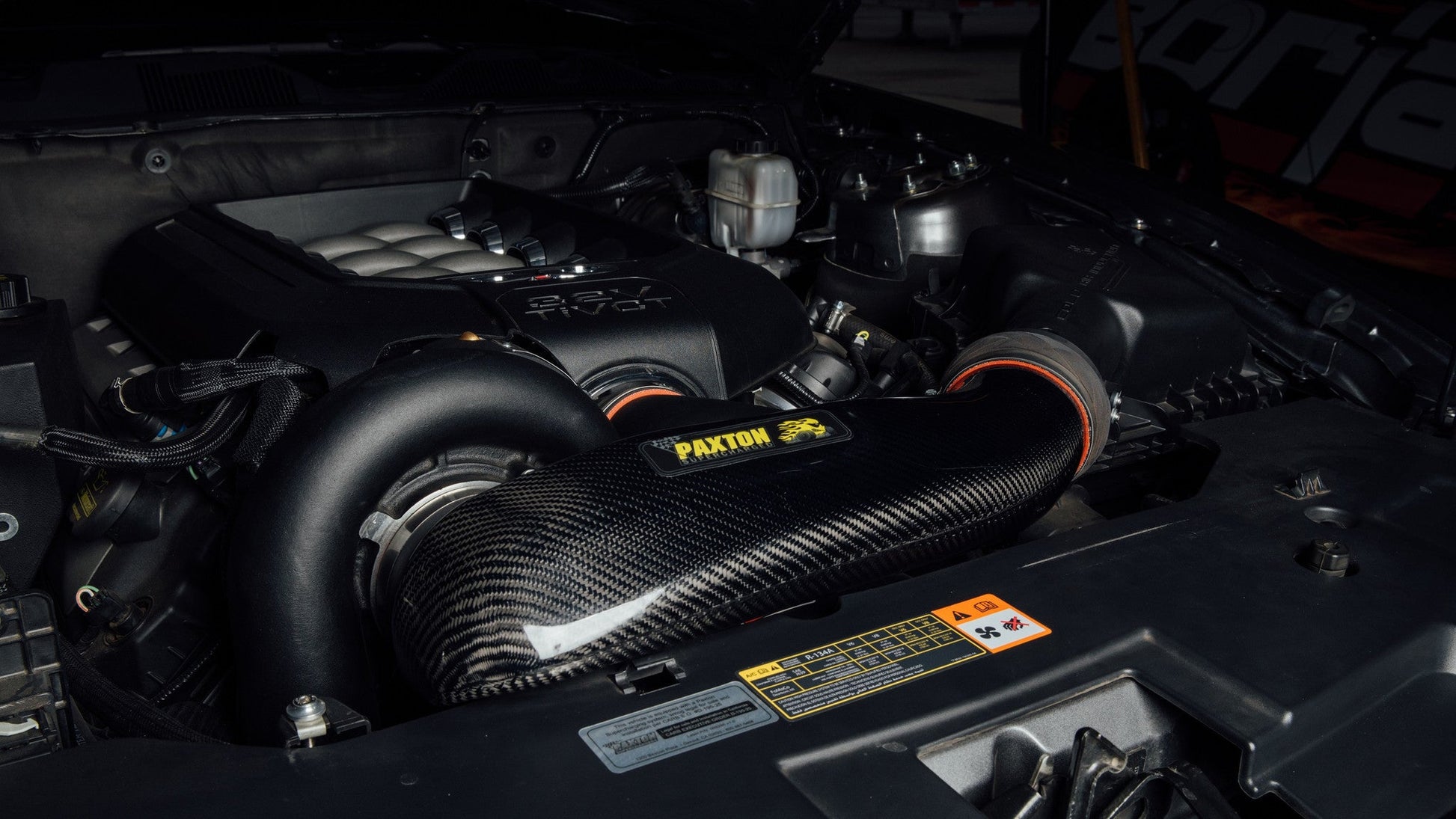 Carbon Fiber Air Inlet Ducts for Vortech/Paxton Supercharged 2011-2019 Ford 5.0L Mustang GT