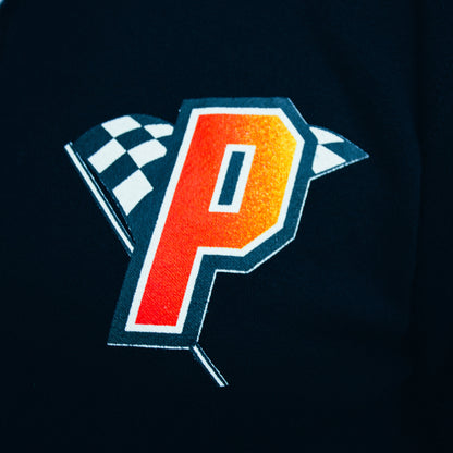 Paxton Superchargers Flame Head Dude Zip-Up Hooded Sweatshirt...