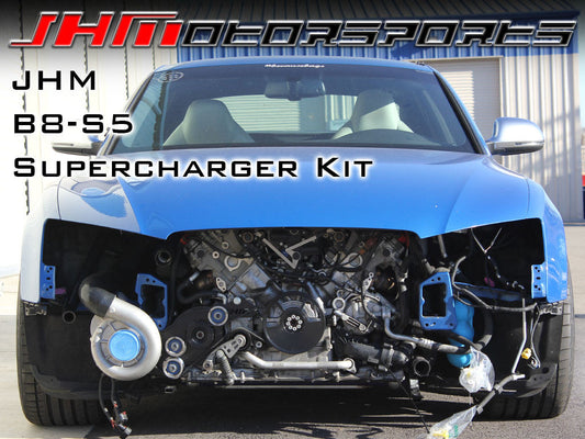 JH Motorsports 2008-2012 Audi B8 S5 Stage 1 Supercharger Systems
